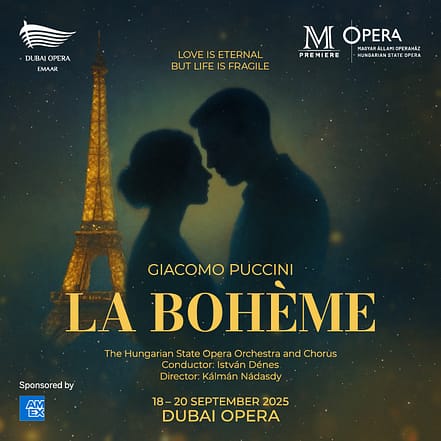 La Bohème at Dubai Opera – Classical Events KohK.com Special Offers, Deals & Discounts in Netherlands, Poland, Hungary, Denmark, Sweden, Latvia