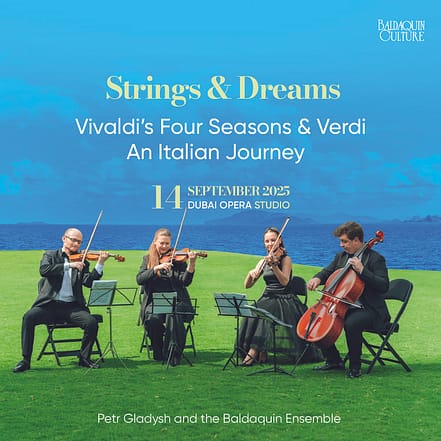 Verdi & Vivaldi’s Four Seasons. Strings & Dreams – An Italian Journey in Dubai – Shows and Theatrical Plays KohK.com Special Offers, Deals & Discounts in Netherlands, Poland, Hungary, Denmark, Sweden, Latvia