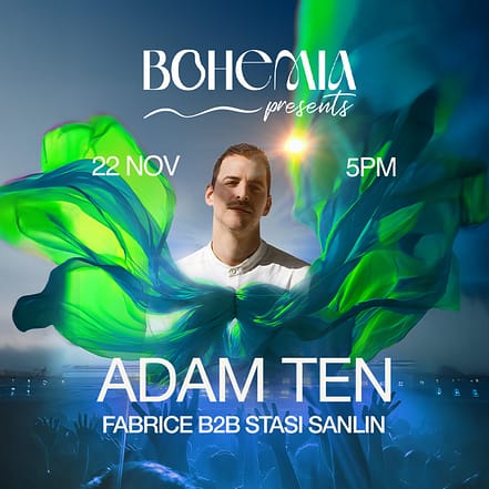 Bohemia Presents Adam Ten – Nightlife KohK.com Special Offers, Deals & Discounts in Netherlands, Poland, Hungary, Denmark, Sweden, Latvia