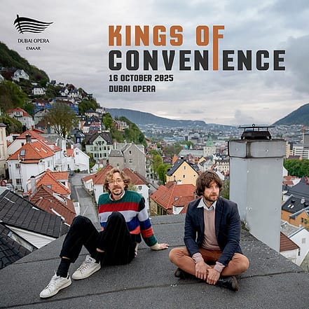 Kings of Convenience at Dubai Opera – Concerts KohK.com Special Offers, Deals & Discounts in Netherlands, Poland, Hungary, Denmark, Sweden, Latvia