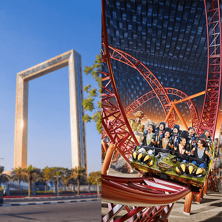 IMG Park  + Dubai Frame – Combo – Combos and more adventures KohK.com Special Offers, Deals & Discounts in Netherlands, Poland, Hungary, Denmark, Sweden, Latvia