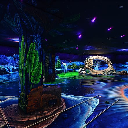 3D Blacklight Minigolf Tickets – Indoor Attractions KohK.com Special Offers, Deals & Discounts in Netherlands, Poland, Hungary, Denmark, Sweden, Latvia