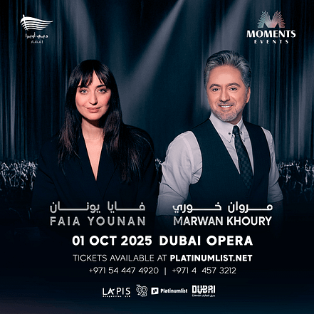 Marwan Khoury & Faia Younan in Dubai – Concerts KohK.com Special Offers, Deals & Discounts in Netherlands, Poland, Hungary, Denmark, Sweden, Latvia