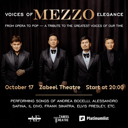 Mezzo: Voices of Elegance at Zabeel Theatre in Dubai – Classical Events KohK.com Special Offers, Deals & Discounts in Netherlands, Poland, Hungary, Denmark, Sweden, Latvia