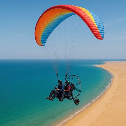 Paragliding Along the Sea – Outdoor Attractions KohK.com Special Offers, Deals & Discounts in Netherlands, Poland, Hungary, Denmark, Sweden, Latvia