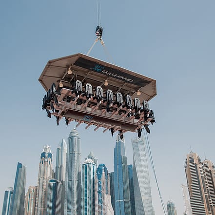 Dinner in the sky Dubai – Must-see attractions KohK.com Special Offers, Deals & Discounts in Netherlands, Poland, Hungary, Denmark, Sweden, Latvia