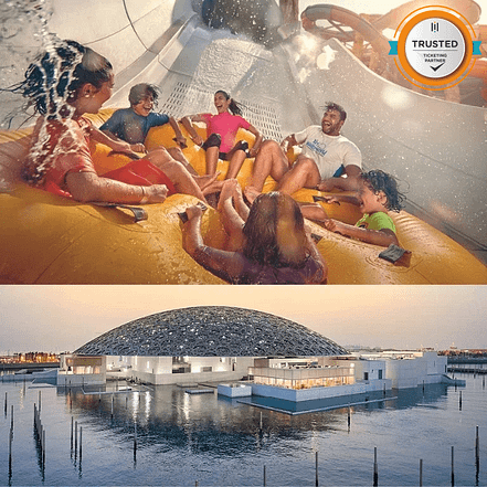 Yas Waterworld Abu Dhabi + Louvre – Combo – Combos and more adventures KohK.com Special Offers, Deals & Discounts in Netherlands, Poland, Hungary, Denmark, Sweden, Latvia