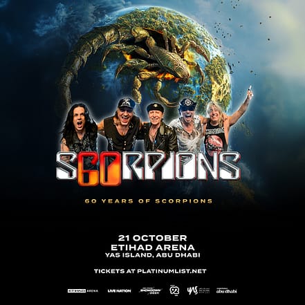 Coming Home — 60 Years of Scorpions tour at Etihad Arena – Concerts KohK.com Special Offers, Deals & Discounts in Netherlands, Poland, Hungary, Denmark, Sweden, Latvia