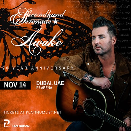 Secondhand Serenade in Dubai – Concerts KohK.com Special Offers, Deals & Discounts in Netherlands, Poland, Hungary, Denmark, Sweden, Latvia