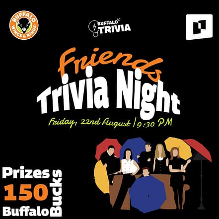 Trivia Night at Buffalo Wings & Rings, Bahrain – Brunches KohK.com Special Offers, Deals & Discounts in Netherlands, Poland, Hungary, Denmark, Sweden, Latvia