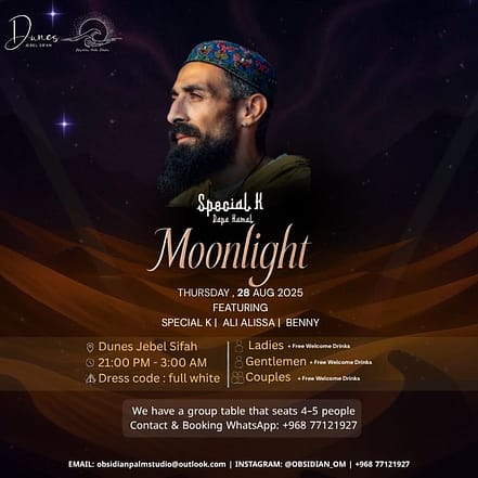 Moonlight in Dunes Jebel Sifah in Muscat – Nightlife KohK.com Special Offers, Deals & Discounts in Netherlands, Poland, Hungary, Denmark, Sweden, Latvia