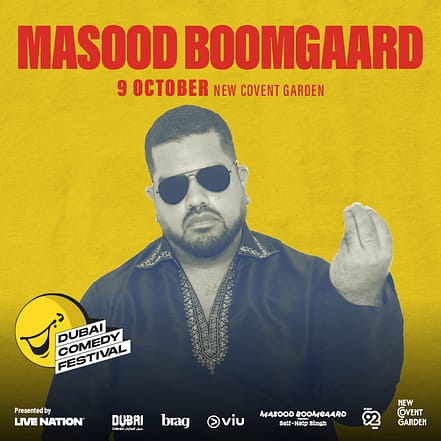 Masood Boomgaard Live at Dubai Comedy Festival – Dubai Comedy Festival KohK.com Special Offers, Deals & Discounts in Netherlands, Poland, Hungary, Denmark, Sweden, Latvia