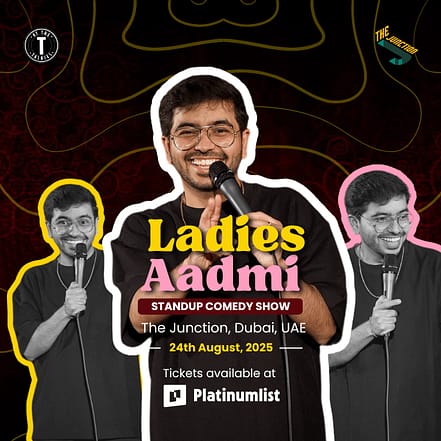 Ladies Aadmi ft. Vivek Samatani Live at The Junction in Dubai – Comedy Events KohK.com Special Offers, Deals & Discounts in Netherlands, Poland, Hungary, Denmark, Sweden, Latvia