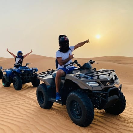Dubai: Quad Bike Safari, Camel Ride and Refreshments – Desert safaris KohK.com Special Offers, Deals & Discounts in Netherlands, Poland, Hungary, Denmark, Sweden, Latvia