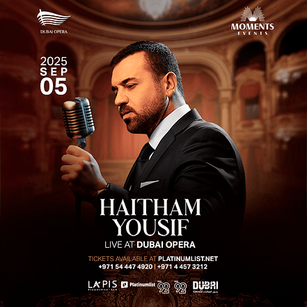 Haitham Yousif in Dubai – Concerts KohK.com Special Offers, Deals & Discounts in Netherlands, Poland, Hungary, Denmark, Sweden, Latvia