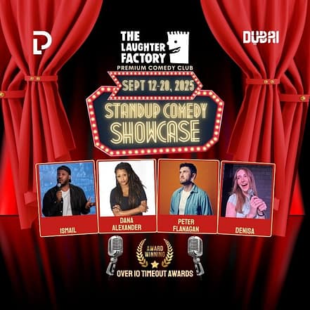 The Laughter Factory September 2025 in Dubai and Abu Dhabi – Comedy Events KohK.com Special Offers, Deals & Discounts in Netherlands, Poland, Hungary, Denmark, Sweden, Latvia