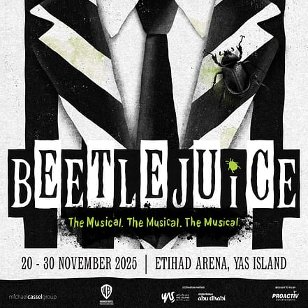 Beetlejuice The Musical at Etihad Arena in Abu Dhabi – Shows and Theatrical Plays KohK.com Special Offers, Deals & Discounts in Netherlands, Poland, Hungary, Denmark, Sweden, Latvia