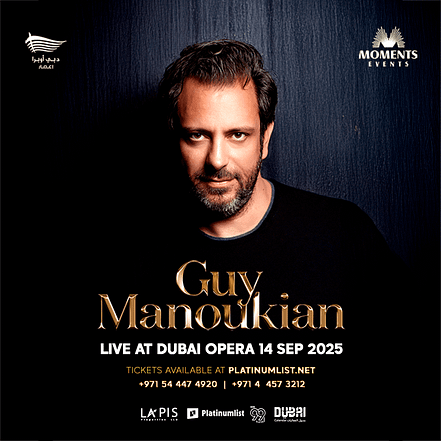 Guy Manoukian in Dubai – Concerts KohK.com Special Offers, Deals & Discounts in Netherlands, Poland, Hungary, Denmark, Sweden, Latvia