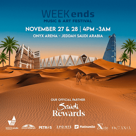 WEEKends Music & Art Festival in Jeddah – Festival KohK.com Special Offers, Deals & Discounts in Netherlands, Poland, Hungary, Denmark, Sweden, Latvia