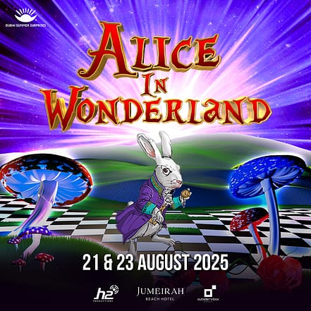 Alice in Wonderland at Jumeirah Beach Hotel – Shows and Theatrical Plays KohK.com Special Offers, Deals & Discounts in Netherlands, Poland, Hungary, Denmark, Sweden, Latvia