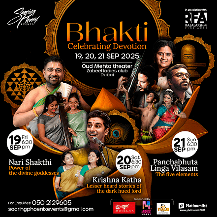 Bhakti at Oud Mehta Theater in Dubai – Desi Events KohK.com Special Offers, Deals & Discounts in Netherlands, Poland, Hungary, Denmark, Sweden, Latvia