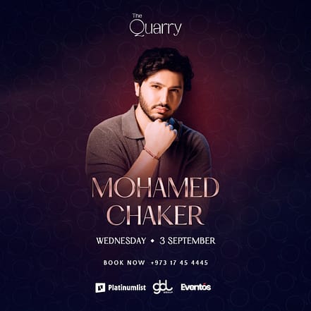 Mohamed Chaker Live at The Quarry, Bahrain – Concerts KohK.com Special Offers, Deals & Discounts in Netherlands, Poland, Hungary, Denmark, Sweden, Latvia