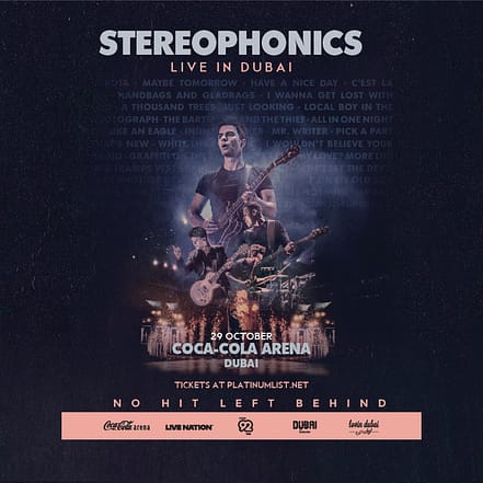 Stereophonics in Dubai – Concerts KohK.com Special Offers, Deals & Discounts in Netherlands, Poland, Hungary, Denmark, Sweden, Latvia