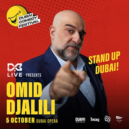 Omid Djalili Live at Dubai Comedy Festival 2025 – Dubai Comedy Festival KohK.com Special Offers, Deals & Discounts in Netherlands, Poland, Hungary, Denmark, Sweden, Latvia