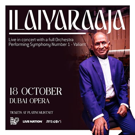 Ilaiyaraaja Live at Dubai Opera – Concerts KohK.com Special Offers, Deals & Discounts in Netherlands, Poland, Hungary, Denmark, Sweden, Latvia