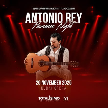 Antonio Rey – Flamenco Night at Dubai Opera – Concerts KohK.com Special Offers, Deals & Discounts in Netherlands, Poland, Hungary, Denmark, Sweden, Latvia